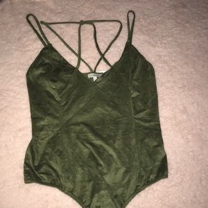 OLIVE BODYSUIT